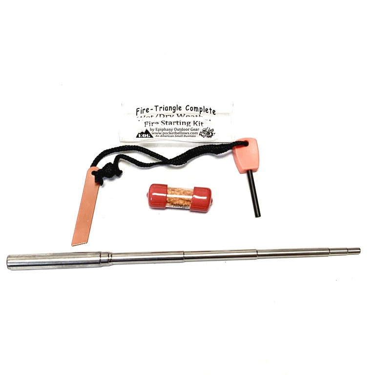 FireTriangle Complete Bellows Based Fire Starting Kit 799928883191 eBay