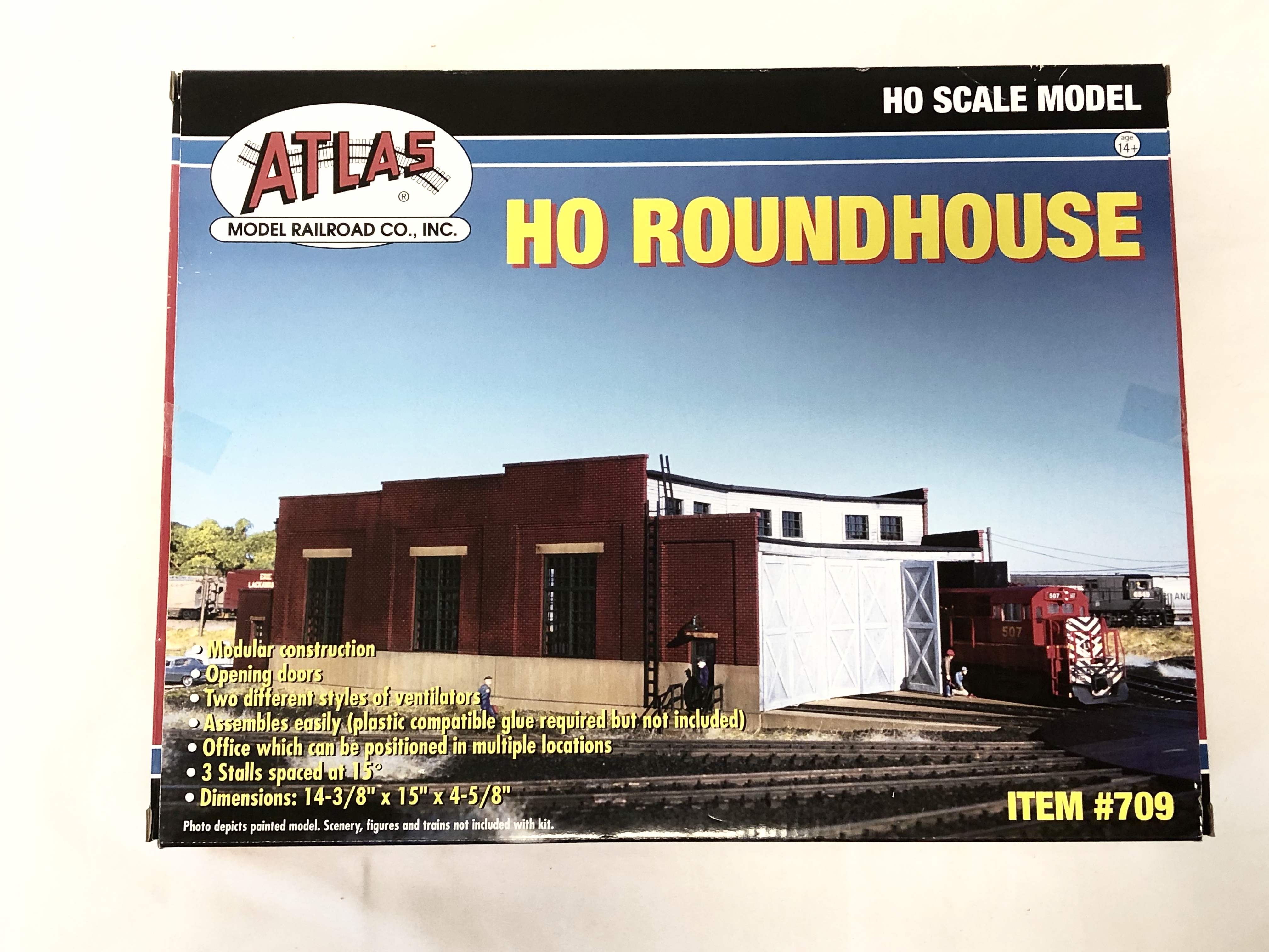 Atlas Model Railroad HO Roundhouse 732573007093 eBay