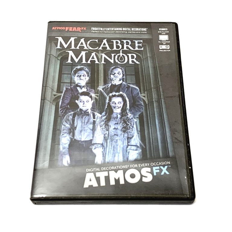 Atmosfx Macabre Manor Digital Decorations Dvd For Halloween