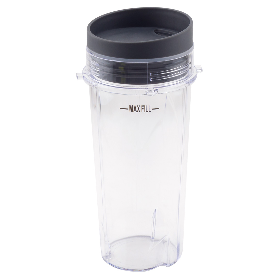 16 oz Cup with Lid for Nutri Ninja BL660 BL663 BL740 BL780 BL810 