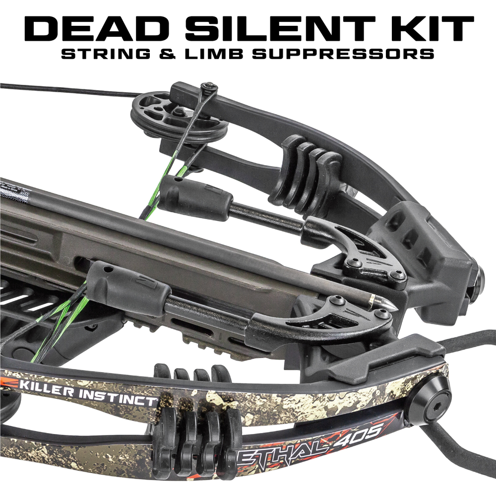 Killer Instinct Lethal 405 Crossbow Bow Pro Package with 3 Arrow Crossbolts-img-5