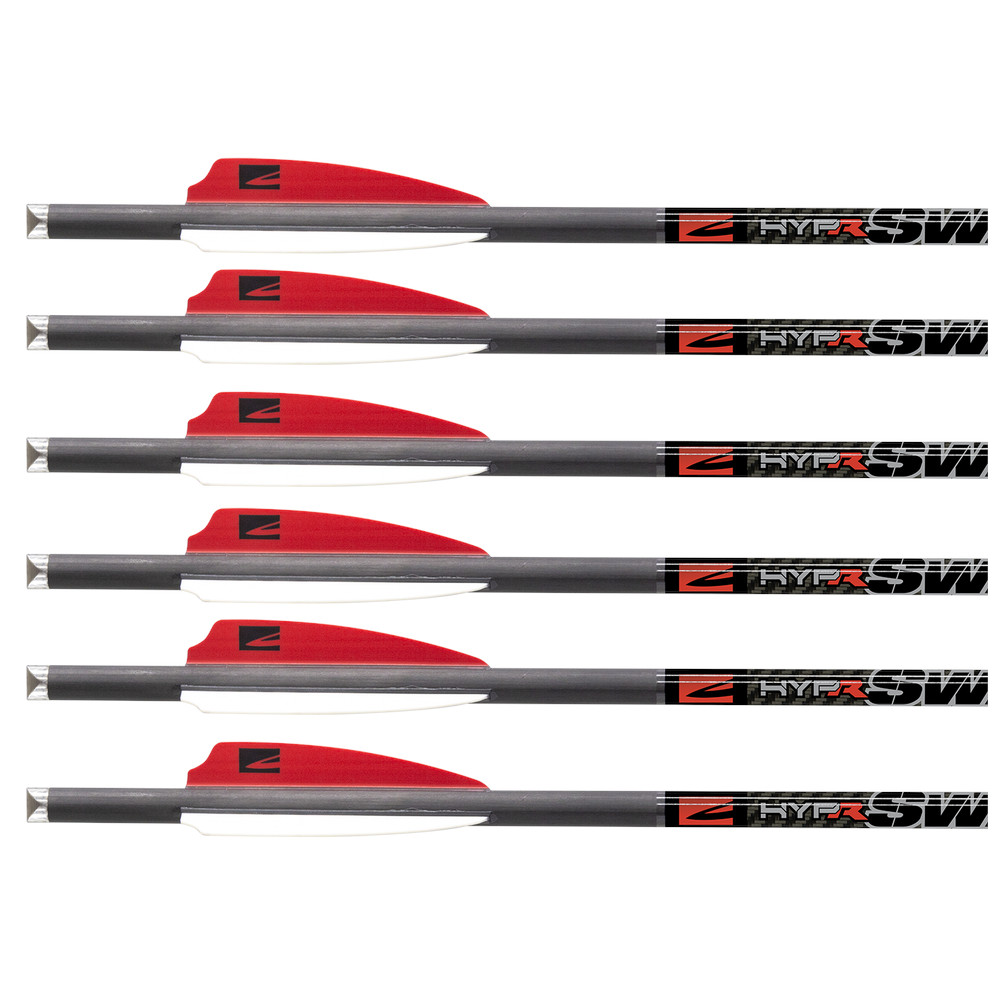 Killer Instinct Hypr 22" Swat XP Carbon Crossbow Bolts, (6 Pack)-img-0