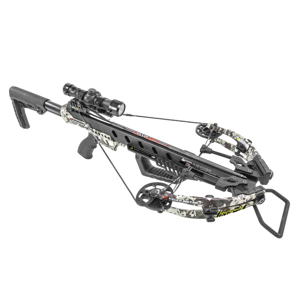 Killer Instinct Ripper 425 Crossbow w/ Pro Package, Lumix 4 x 32 IR-W ...