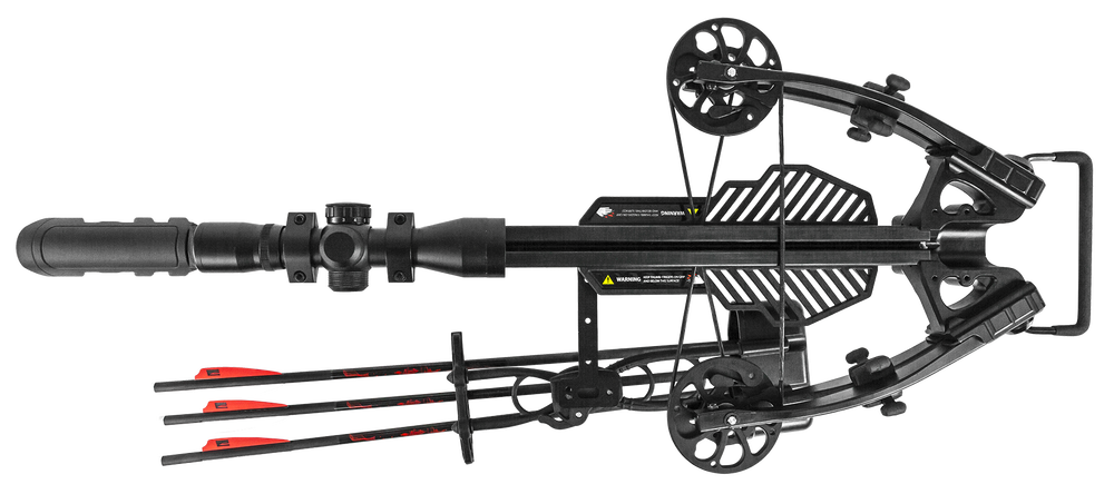 Killer Instinct Fatal-X Crossbow Kit with LUMIX 4x32 X CAM and Pro Package-img-4