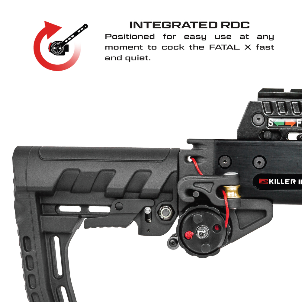 Killer Instinct Fatal-X Crossbow with Slim RDC Crank with Pro Package-img-7