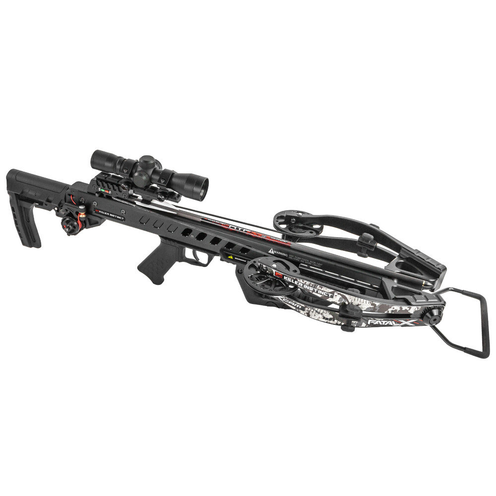 Killer Instinct Fatal-X Crossbow with Slim RDC Crank with Pro Package-img-0