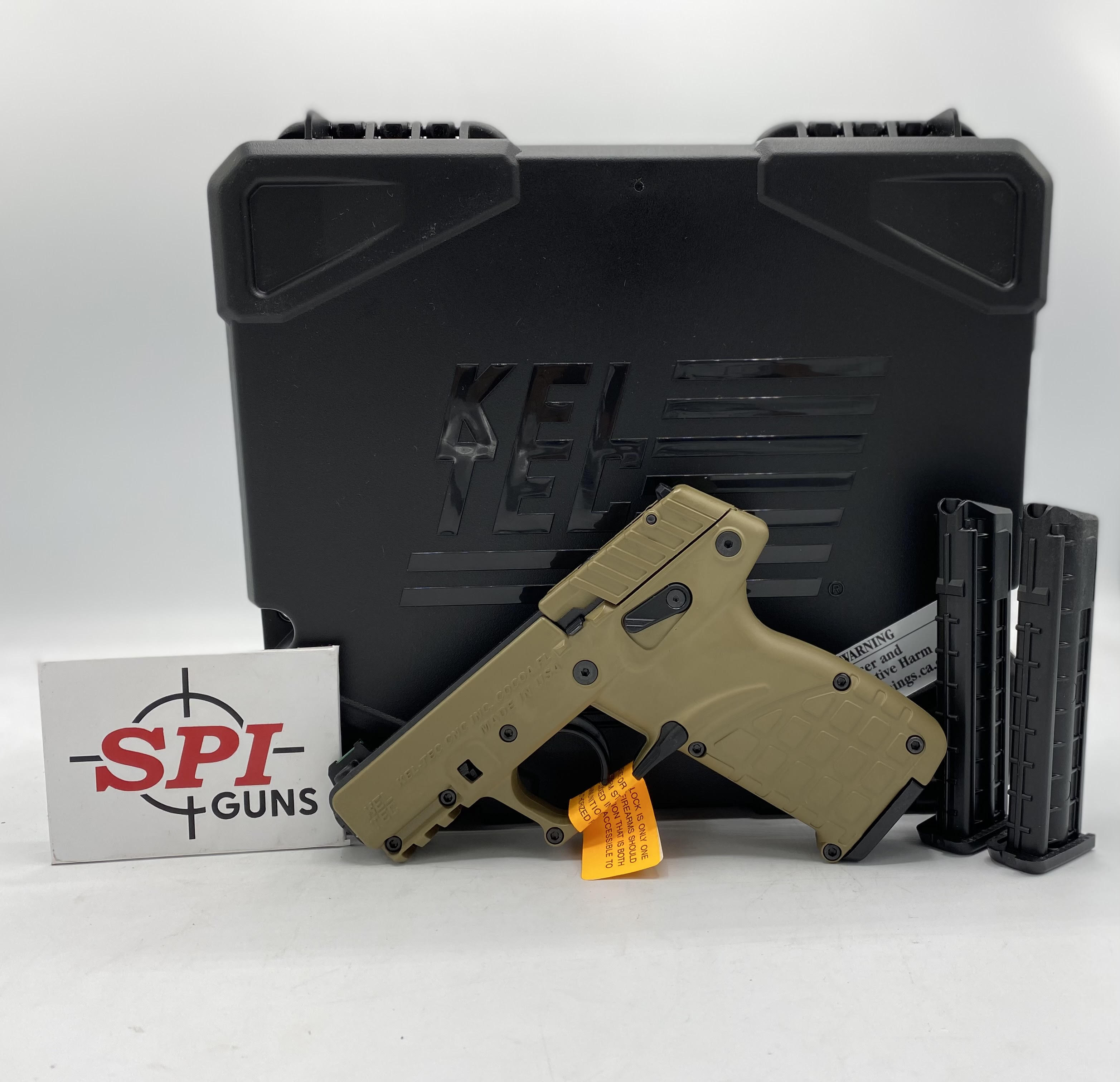 KEL TEC P17 .22LR 16+1 RD CAPACITY TAN THREADED BARREL NIB P17TAN ...