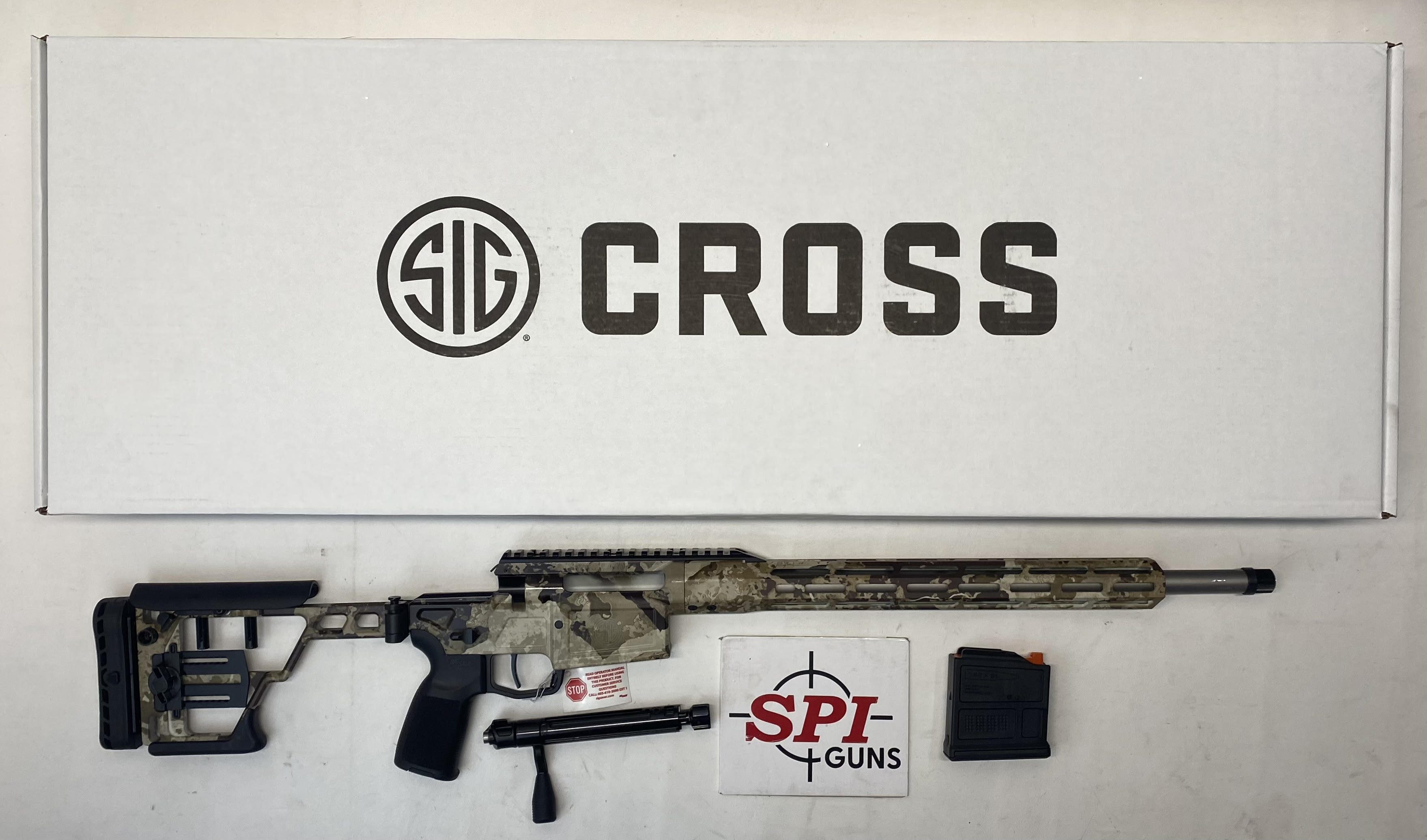 Sig sauer cross 6 5 creedmoor nib cross 65 18b flc bolt action rifles