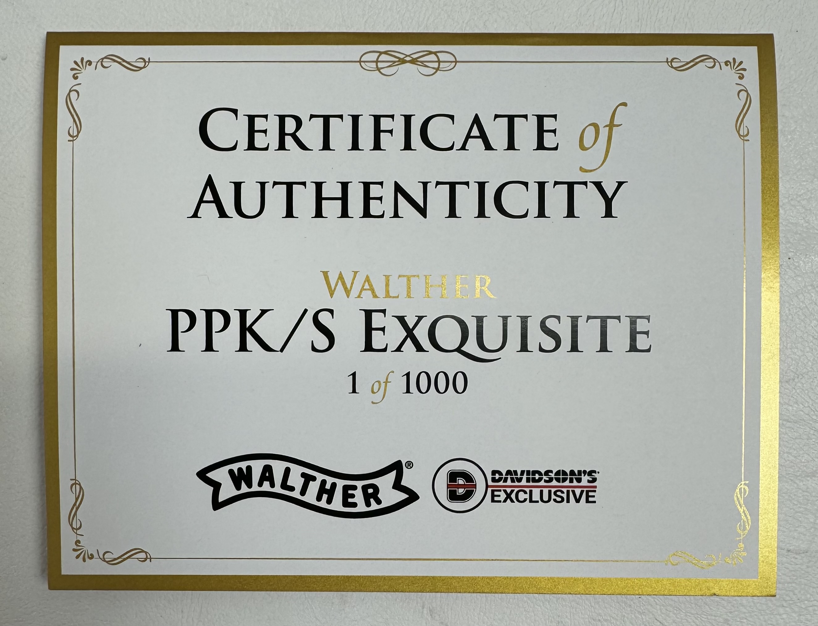 WALTHER EXLUSIVE PPK/S EXQUISITE .380 ACP 1 OF 1,000 NIB 4796017-img-4