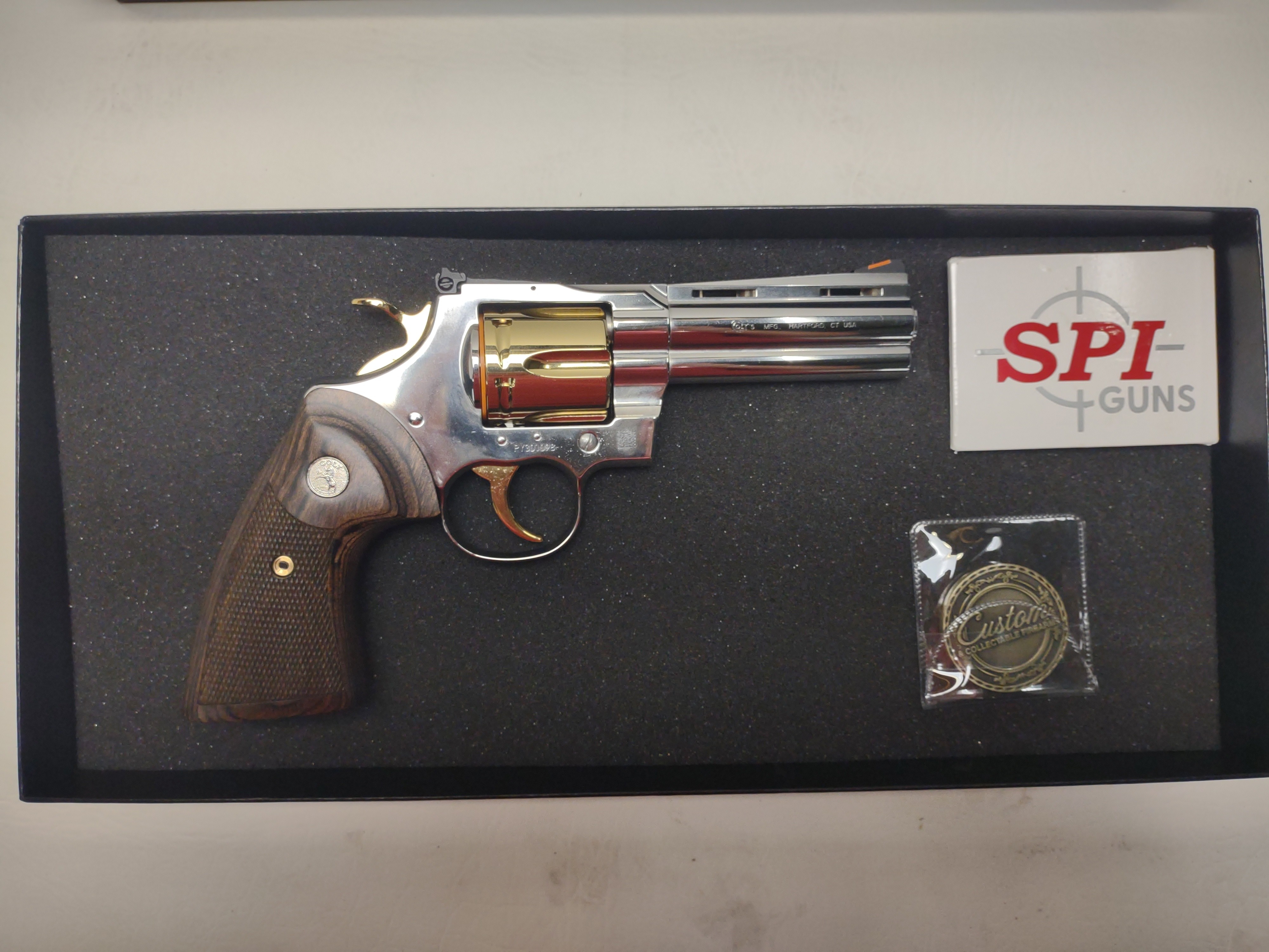 COLT PYTHON GOLD LIMITED EDITION .357MAG CNCPYTHGLD-img-0