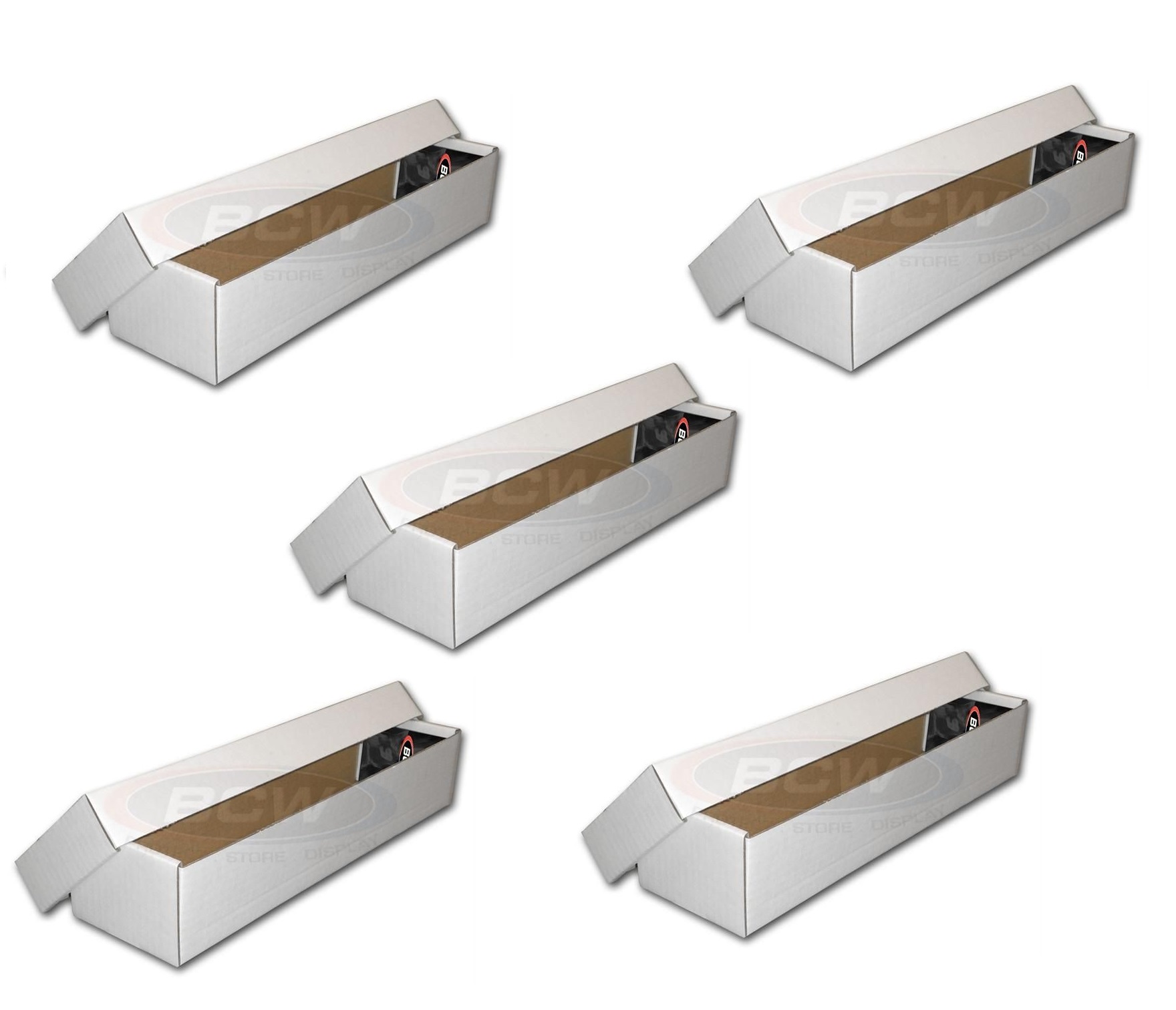 5 BCW 800 Count Trading & Game Card Storage Boxes (2Piece) eBay