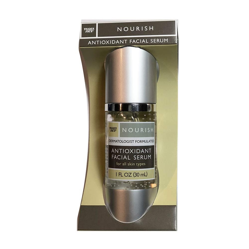 Trader Joe's Nourish Antioxidant Facial Serum, Hydrating Vitamin Formula 1  Fl Oz | eBay