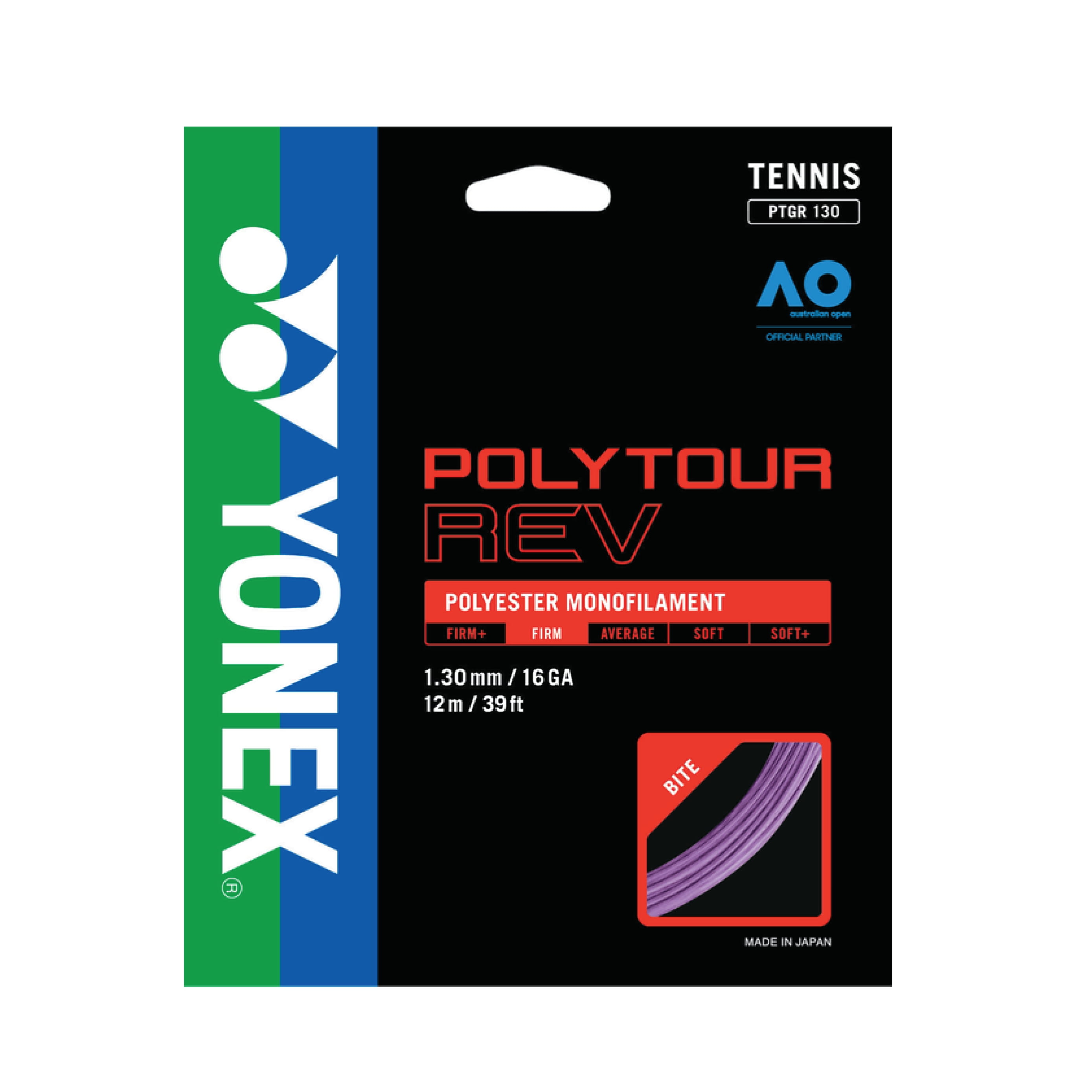 Yonex Polytour Rev Tennis String Purple