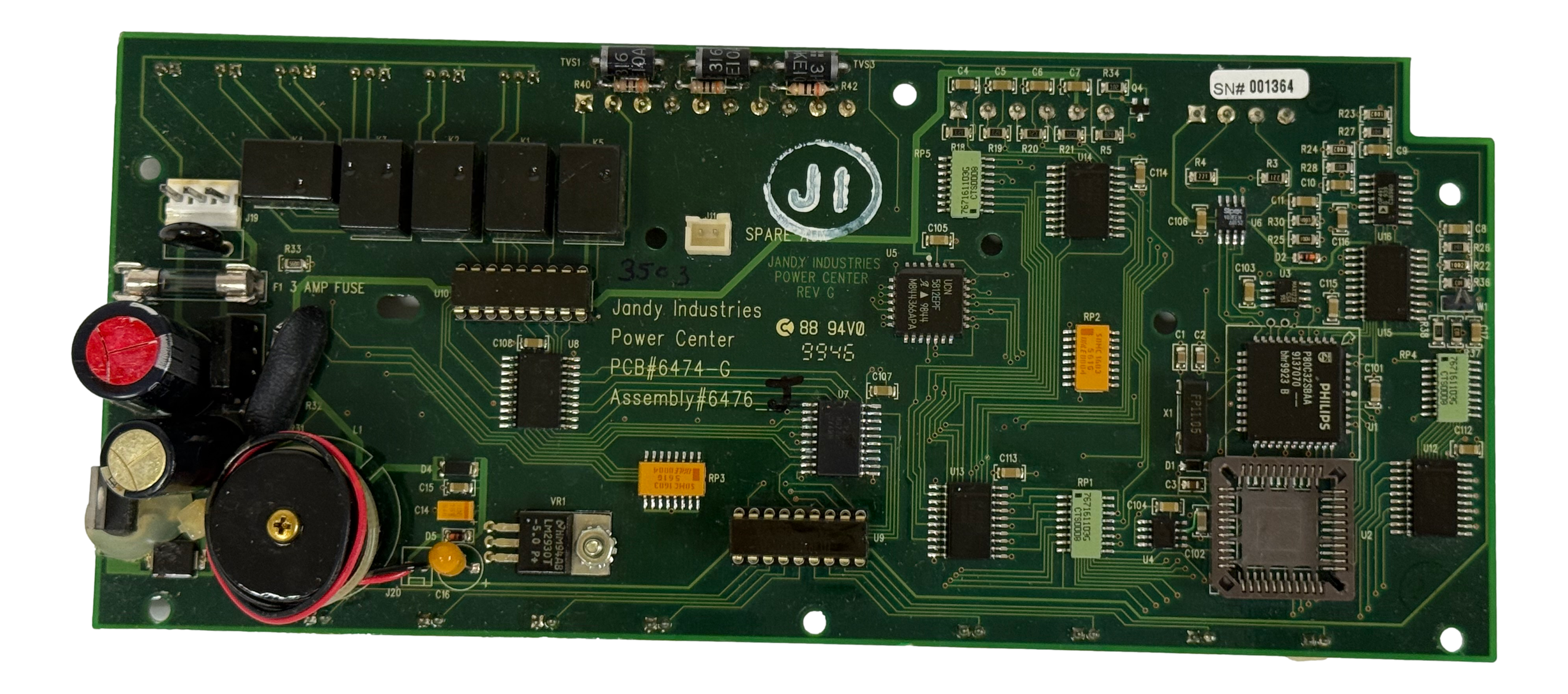 ANDYページ Jandy 6474 6476 PCB 44 Pin Circuit Board | eBay