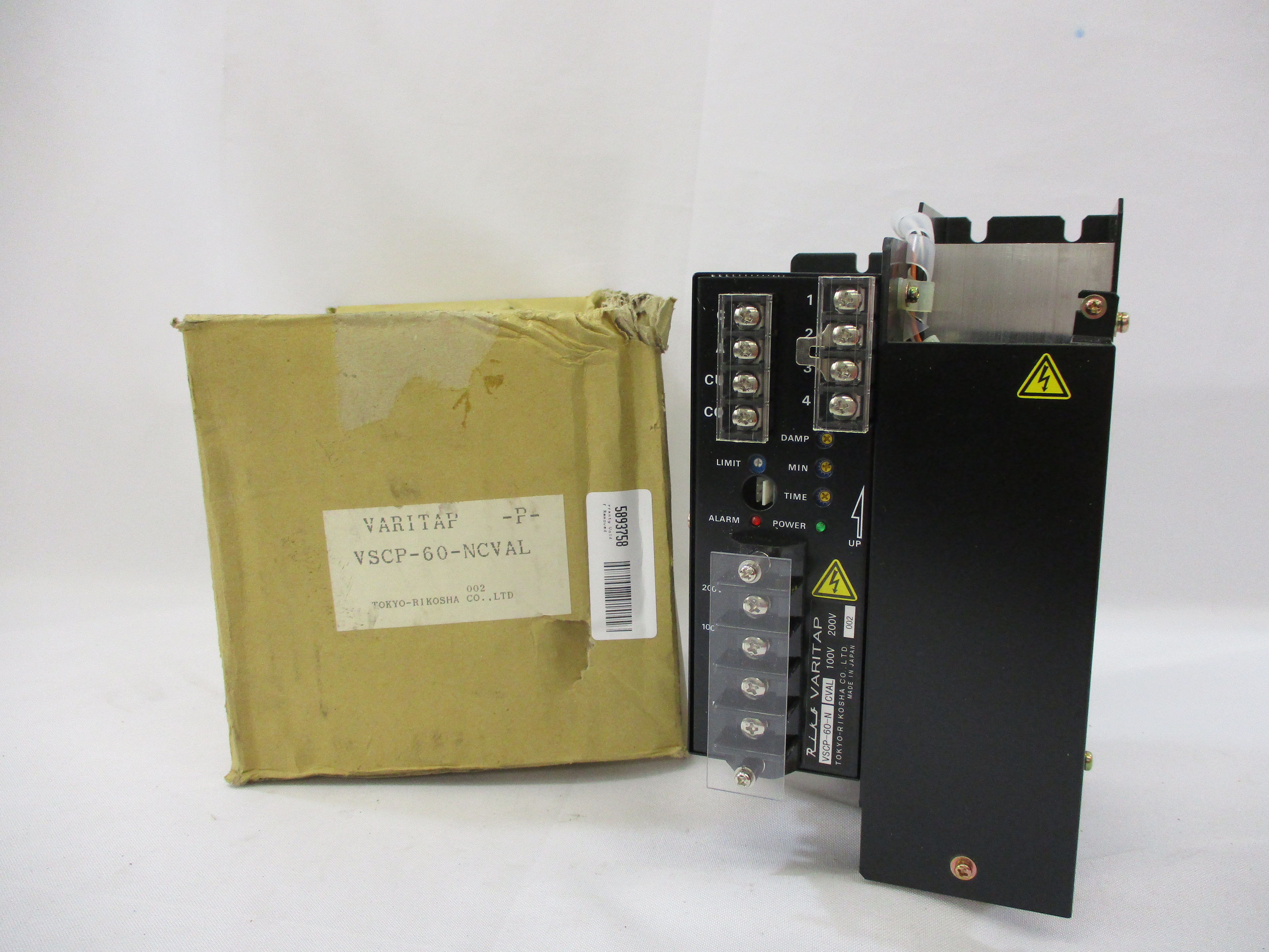 NEW* RIKO VARITAP VSCP-60-NCVAL POWER TRANSFORMER 60A 100V