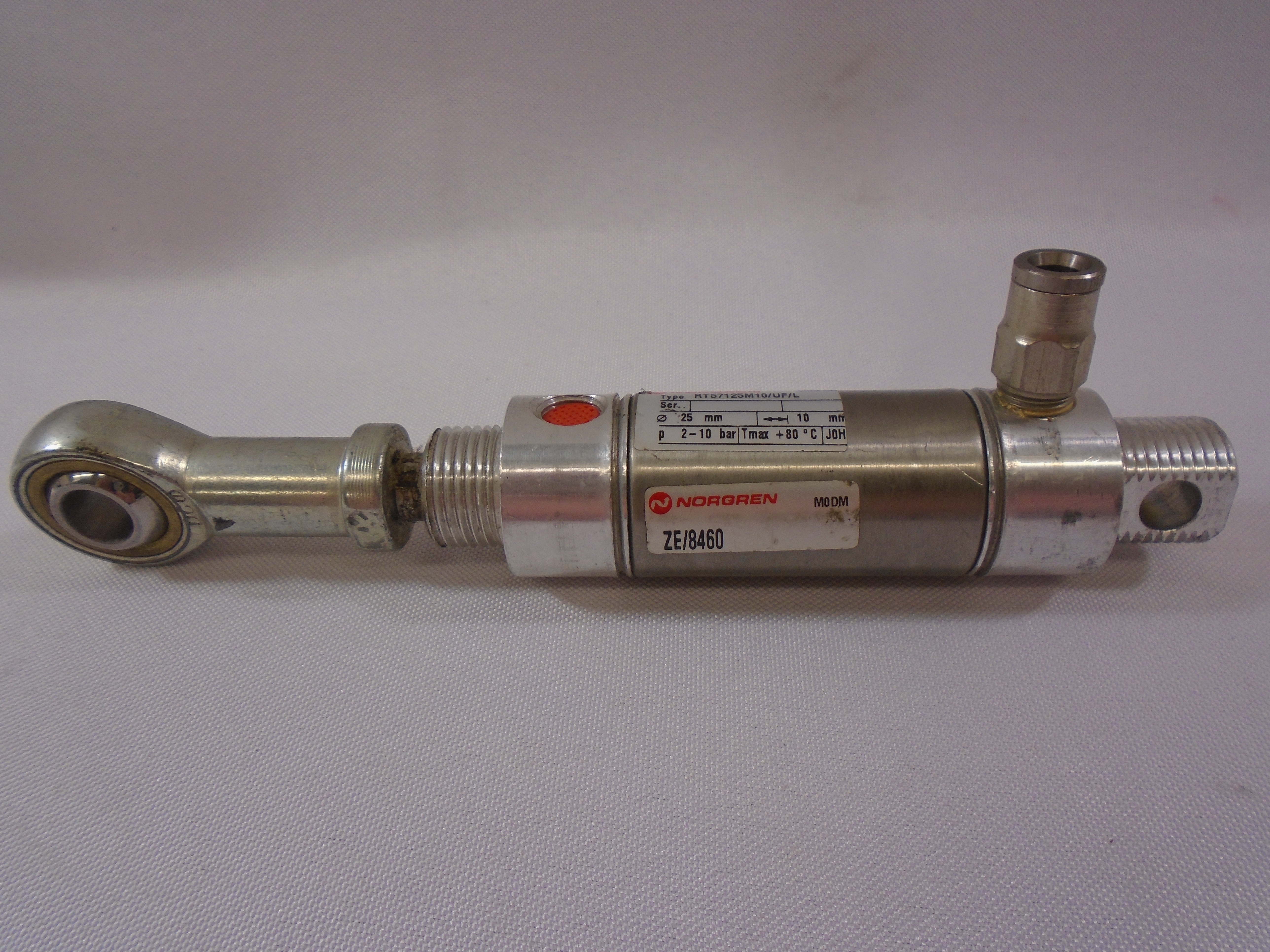 NEW* NORGREN RT57125M10/UF/L SINGLE ROD ISO CYLINDER 25mm TYPE ZE